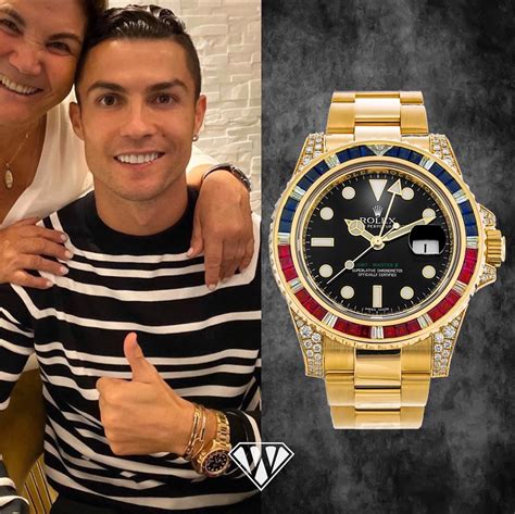 football player wears rolex|ronaldo watches.